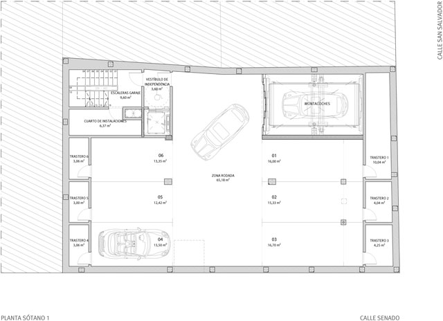 Planta Sótano San Salvador 8. Viviendas en régimen de cooperativa. Información y Venta: 626 842 176